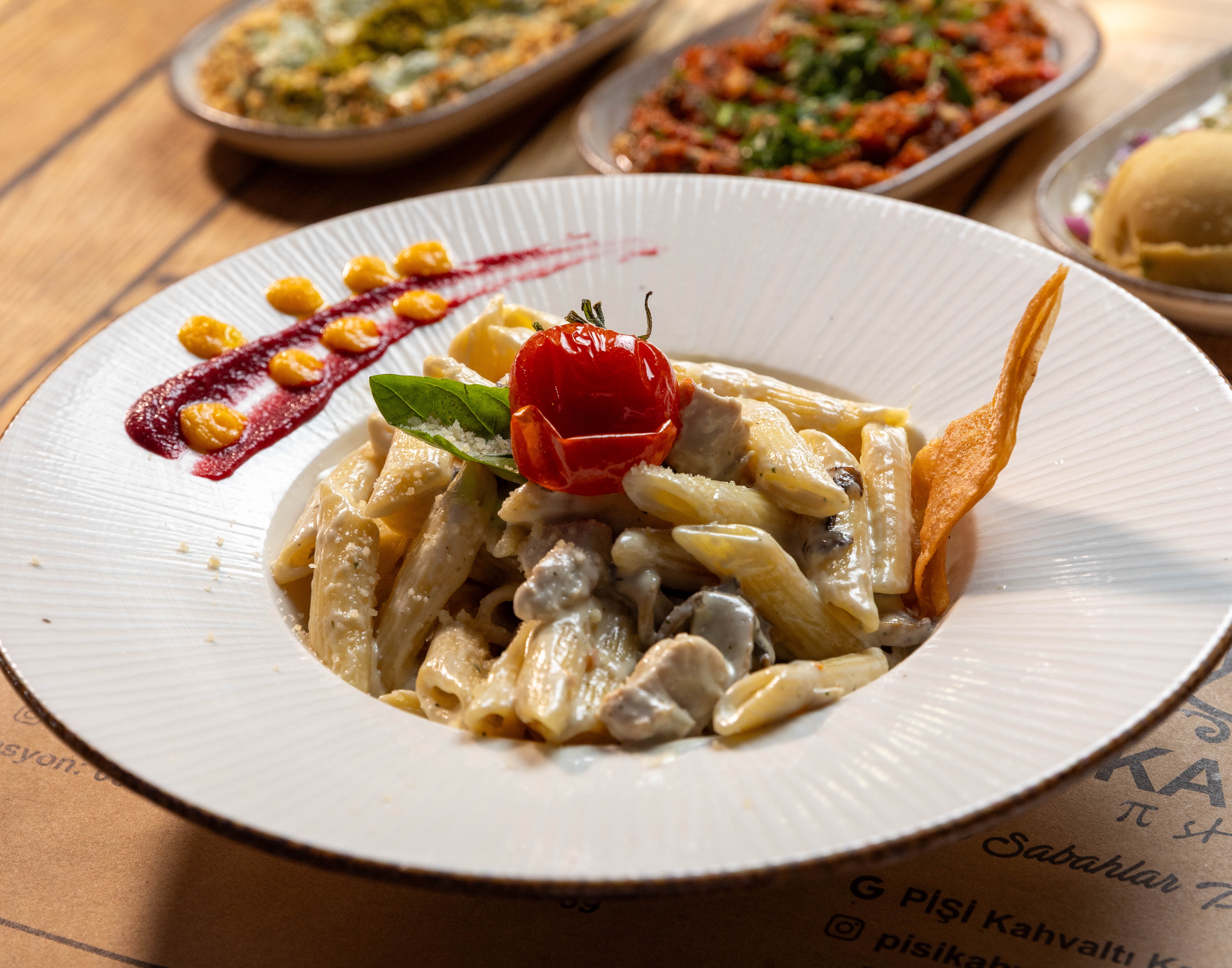 Kremalı Tavuk Penne